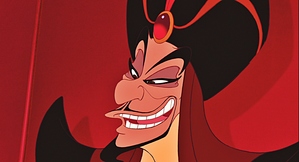  The evil vizier, Jafar.