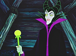  The evil Fairy, Maleficent.