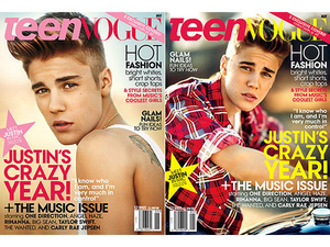  Justin Bieber Got Not One But Two Covers For Teen Vogue's musik Issue