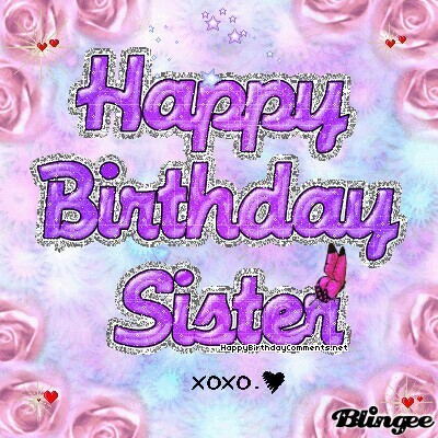  From your sister Mia!! Happy birthday sis ;-D xoxo