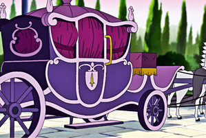  The large plush coach wound its way through the streets of Paris.