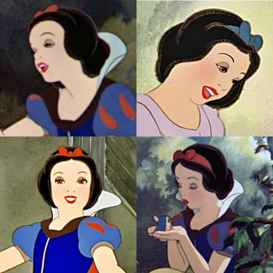  Snow White - She's not very attractive..