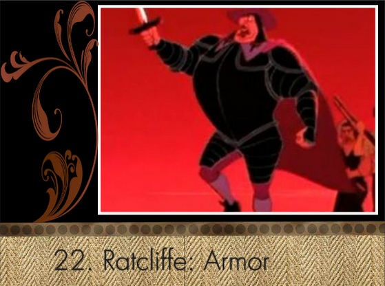  "I think Ratcliffe's armor is okay considering nothing looks good on him." - dimitri_is_hot