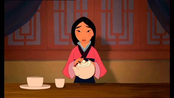  For someone who had to pass for a guy throughout her move, Mulan sure is pretty. Just not pretty enough...