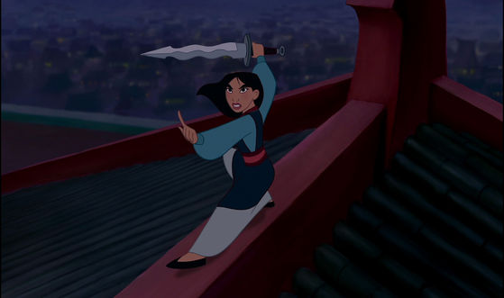  Courageous and selfless, Mulan is my role model