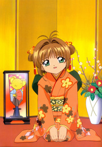  Sakura in a kimono ^_^