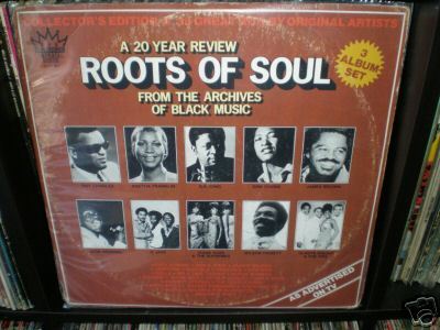  One Of The Featured Artists On This 1977 2-LP K-Tel Release, "Roots Of Soul"