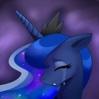  Princess Luna crying.