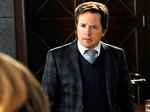 CREDITOR CANNING Michael J. Fox returns as Louis Canning to face off against Diane and Will.