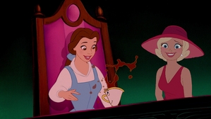  “Hey, Belle, I saved wewe a seat!"