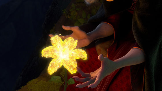  Mother Gothel sings to the 花