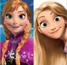  Anna & Rapunzel