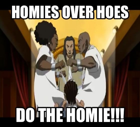  I know this is random but commentaar if u watched this boondocks episode lol I felt sorry for Riley he was so confused