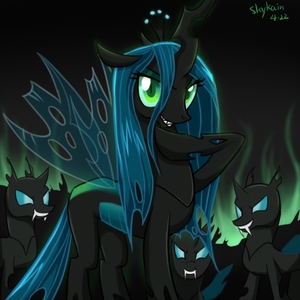  "Chrysalis is leader of the best army around"