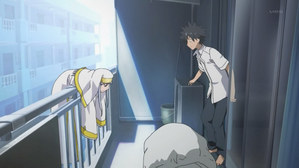  The first meeting between Touma and Index