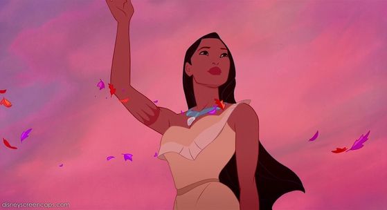  Pocahontas: She looks unique, despite the flaws.