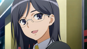  Konori Mii; a level 3 esper working in Judgment. She is very fond of Musashino ミルク and has some feelings of affection towards Kurozuma Wataru