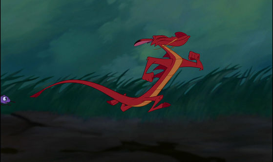  "Look out old Mushu is back"