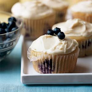  Lemon-Scented blueberry cupcake