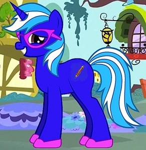  This is Flare Azul, Blazin' Blue's gender swapped version of himself.