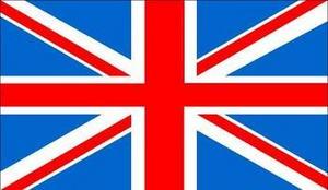  The European country flag for United Kingdom. It is known as "The Union Jack".