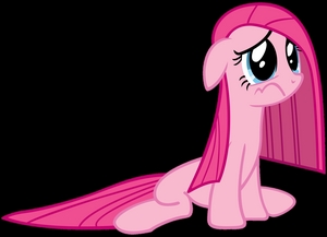  Pinkie pie sad because of your posts about "Cupcakes"