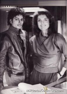  Michael And Good Friend, Jackie Kennedy Onassis