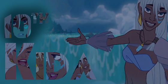  Kida (Atlantis: The Lost empire, Disney,2001)