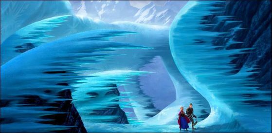  The first released Frozen concept art