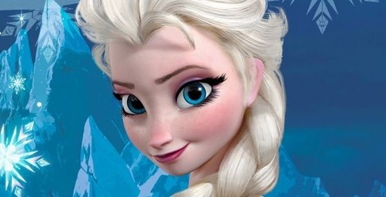  1. Elsa: Anna's older and zaidi mature magical sister. To me Elsa is on a whole new level to any awali Disney princess, her platinum blonde loose braid, gorgeous blue eyes, lightly freckled face and gorgeous ice dress makes her the most beautiful Disney