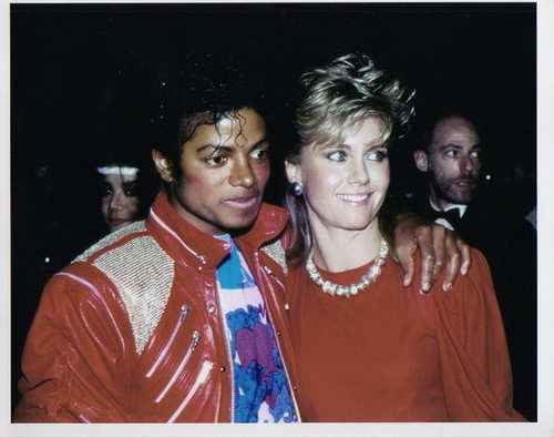  Michael And Olivia Newton-John Back In 1983