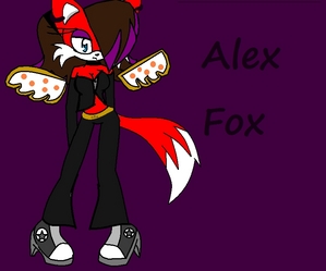  Alexa Fox(It's written Alex on the draw to be lebih easy to spell)