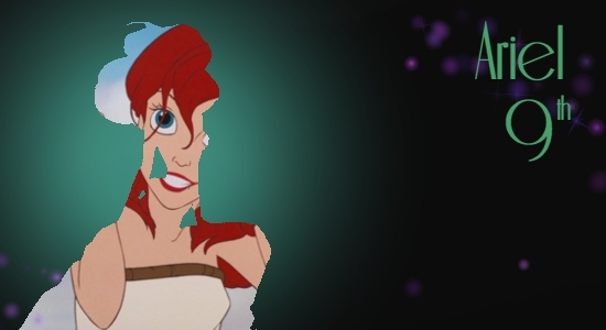  Ariel (The Little Mermaid, Disney,1989)