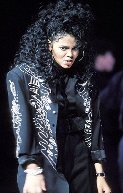  Janet During Her Heyday In The Mid-80's