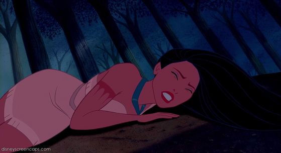  8. Pocahontas-The only list you won't find Pocahontas high on. I amor her movie, her personality, her beauty, her music, but her voice is just alright. It's not very expressive in my opinion, but it can convey excitement and anger, which I like.