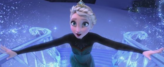  Elsa in "Let It Go"