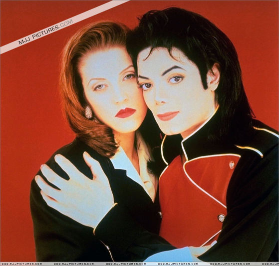  Michael And First Wife Lisa Marie Presley