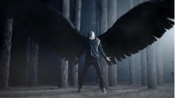 Ken's Black Dark Angel Wings