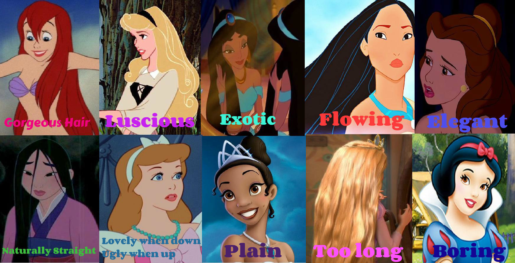 Top 10 Prettiest Princesses Hair - Disney Princess - Fanpop