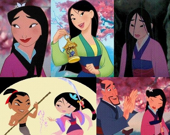  Mulan Collage