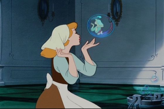 Cinderella just has a beautiful singing voice.