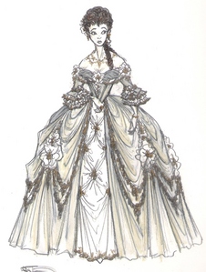  This one I didn't draw, it's a character 디자인 of Belle but it influenced Veda's design.