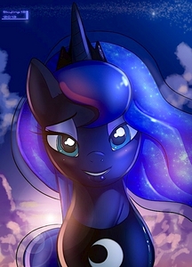  Luna's got her eyes on a certain stallion...