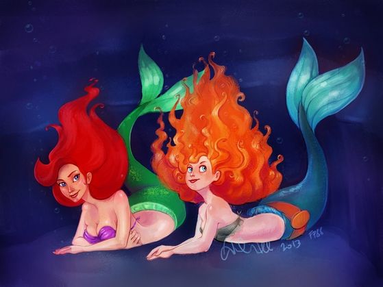  I like Merida, I dislike Ariel ...is there a problem?