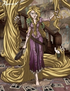  Best 사진 of last week was Rapunzel who gave us a spine shivering evil version of herself