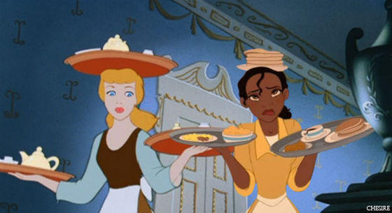  Service with a smile I see Tiana!!!! (Crossover found on fanpop, not my own)