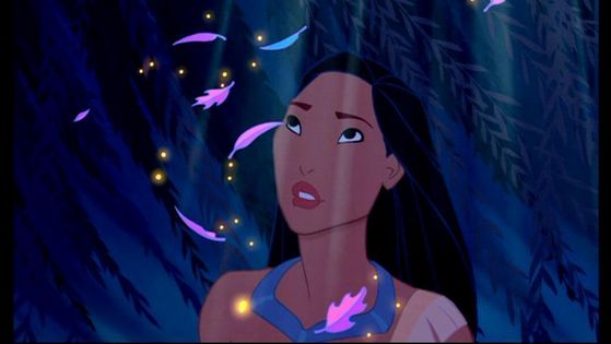  Pocahontas in confessional (She looks stunning in this image BTW)