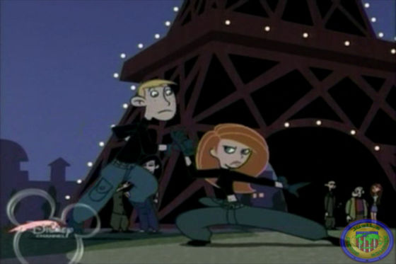  Ron Stoppable and Kim Possible together
