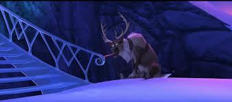  "Who's the funny looking donkey over there?" - Olaf. "That's Sven." - Anna. "Aha and who's the reindeer?" - Olaf