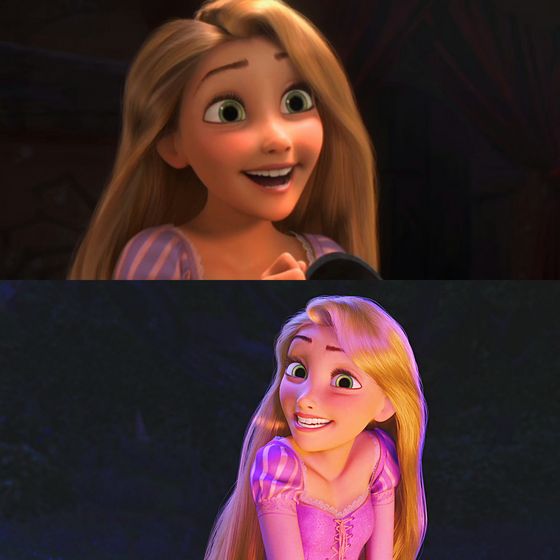  Yeah, Rapunzel, you're still #2, isn't that great? Maybe your new dream can be to become my favorite. Maybe I'll see the light at last and déplacer toi up. Ok girl, youe trying too hard in that seconde picture.